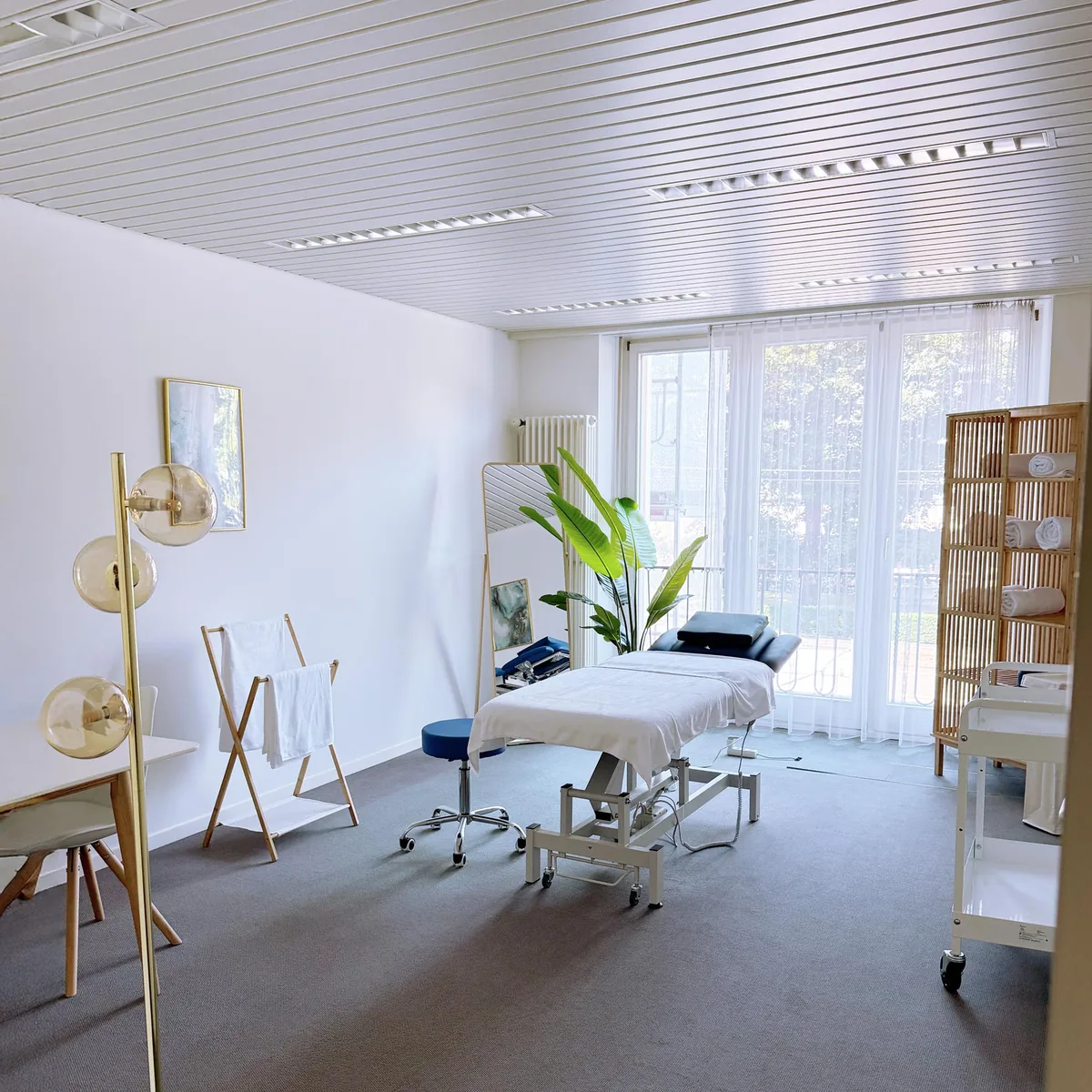 Praxisraum des Massage Zentrum Ehrendingen